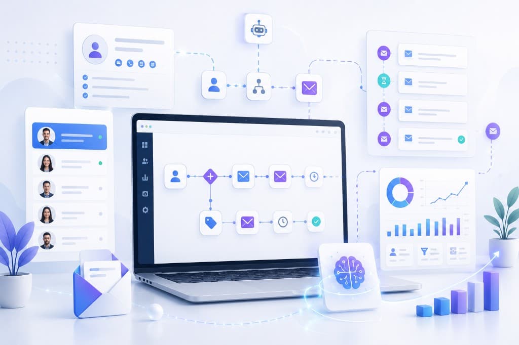Marketing Automation Explained: How to Save Time and Grow Smarter — Adsapien blog